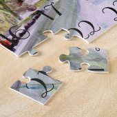 Bamburgh Village Advent calendrier puzzle puzzle (Côté)