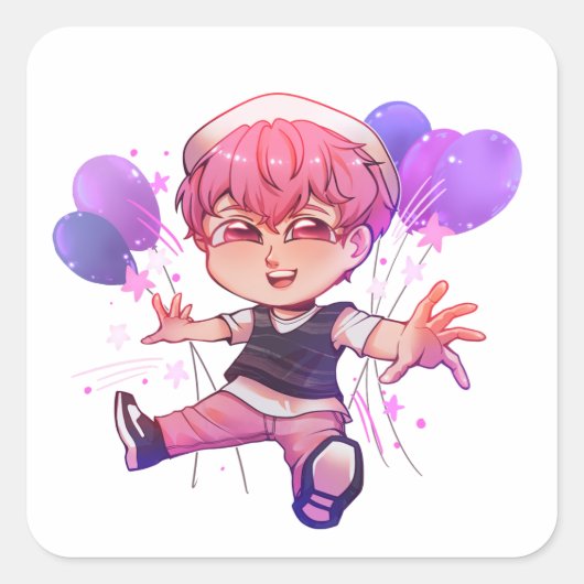 Bamby chibi sticker PLAVE (Voorkant)