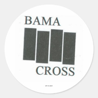 BAMCROSS BF RETRO RONDE STICKER