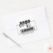 BAMCROSS STICKER ROND (Envelop)
