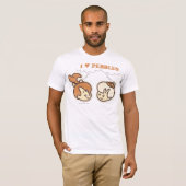 BAMM-BAMM™ houdt van PEBBLES™ T-shirt (Voorkant volledig)