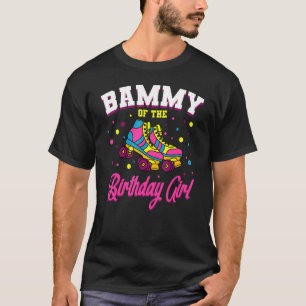 Bammy van de Verjaardags Meisje Roller Schaatsen B T-shirt
