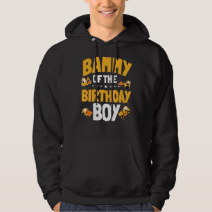 Bammy van de verjaardagsjongen bouwvakker Bday Hoodie