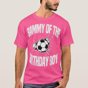 Bammy van het Birthday Boy Soccer Team Bday Party T-shirt