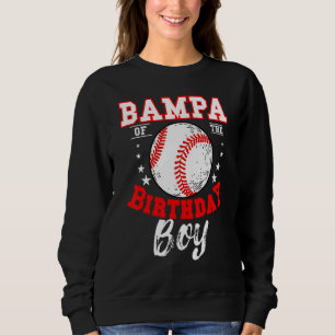Bampa van het honkbalthema van de Birthday Boy Bda Trui