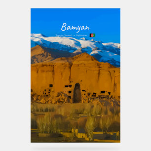 Bamyan, Afghanistan - Vallée de la falaise de Boud