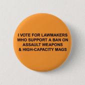 Ban Assault Weapons Button (Voorkant)