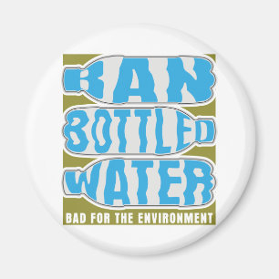 Ban Bottled water Magneet