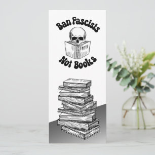 Ban fascisten niet boeken Bladwijzer Save The Date