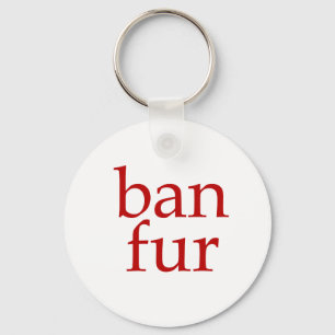 Ban Fur Sleutelhanger