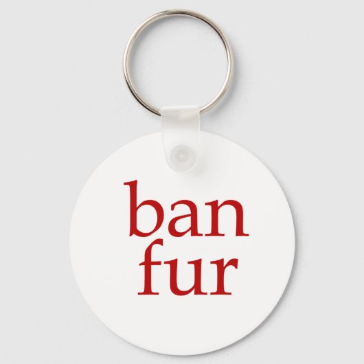 Ban Fur Sleutelhanger (Voorkant)