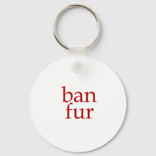 Ban Fur Sleutelhanger