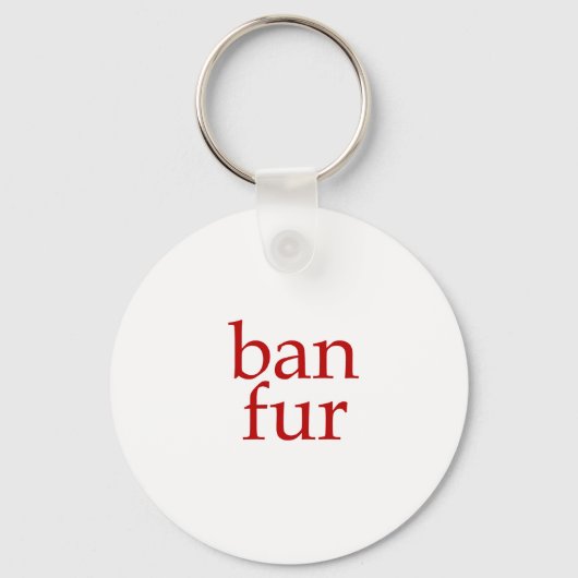 Ban Fur Sleutelhanger (Voorkant)