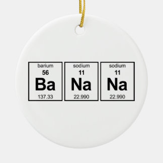 BaNa Periodieke Tabel Keramisch Ornament