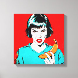 Banaan'24 Canvas Afdruk