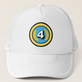 Banaan 4 dop trucker pet