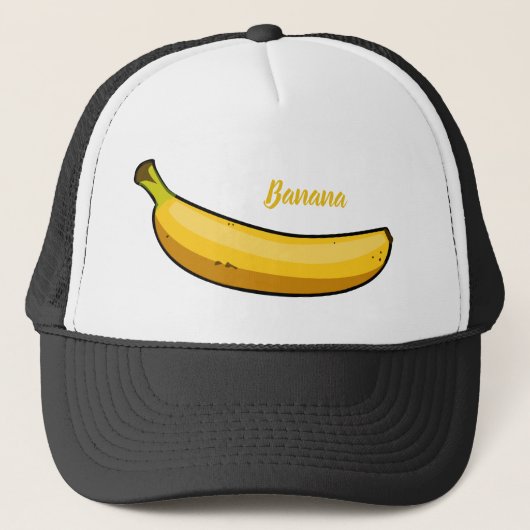 Banaan aanpassen trucker pet (Voorkant)
