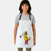 Banaan als schilder met penseel schort (Insitu)