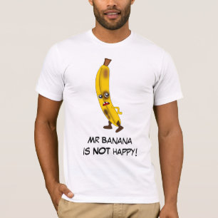 Banaan: Bad Fruit Gang met slogan T-shirt