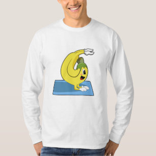 Banaan bij Yoga op Yoga mat T-shirt