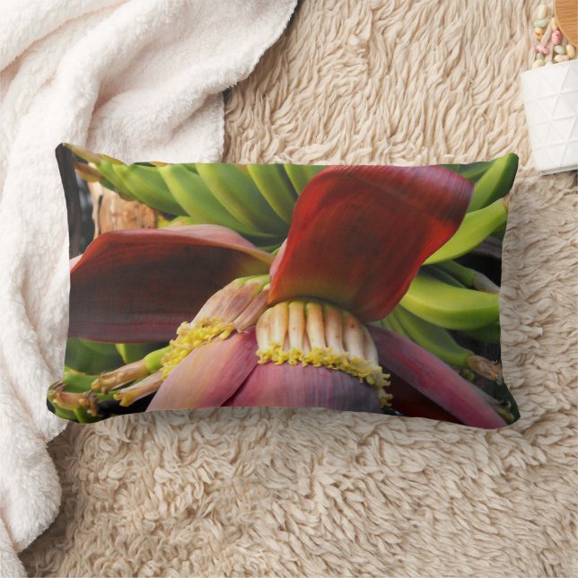 Banaan Bloem Kussen (Deken)