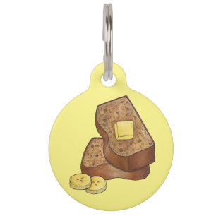 Banaan Brood Loaf Slice Butter Baking Food Huisdierpenning