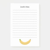 Banaan en lijnen post-it® notes (Voorkant)