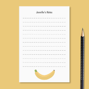 Banaan en lijnen post-it® notes