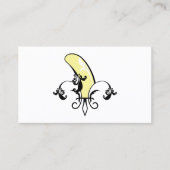 banaan fleur de lis visitekaartje (Voorkant)