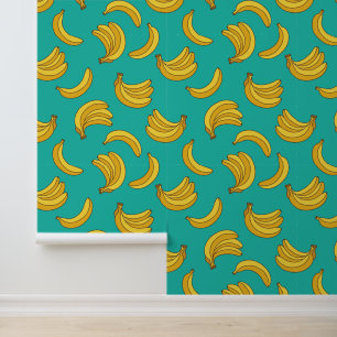 Banaan Fruit Fun Patroon Behang