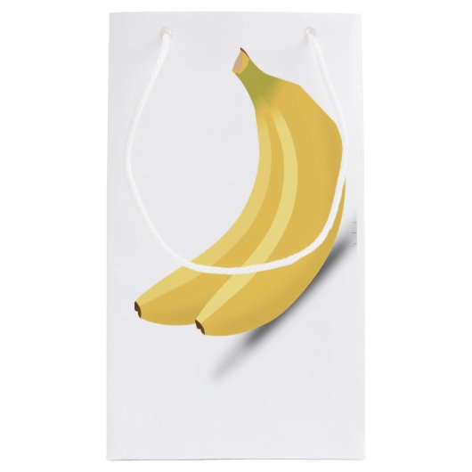 Banaan Fruit Gift Bag Klein Cadeauzakje (Achterkant)