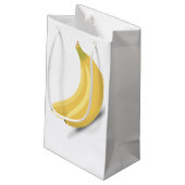 Banaan Fruit Gift Bag Klein Cadeauzakje (Achterkant Gekanteld)