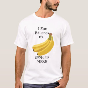 Banaan Fruit Verbetert Mijn Stemming Grappig T-shirt