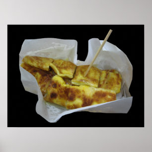Banaan Hotcake [Roti Kluai Khai] Thais Straatvoeds Poster