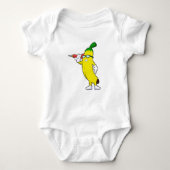Banaan in Darts met Dart Romper (Voorkant)