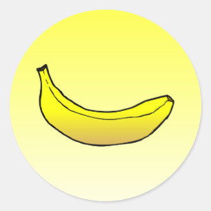 Banaan - Klassieke Sticker