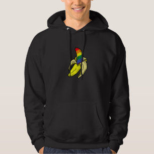 Banaan LGBTQ Pride Lesbisch Homoseksueel Trans Hoodie