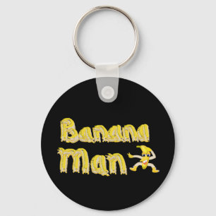 Banaan Man knop Sleutelhanger