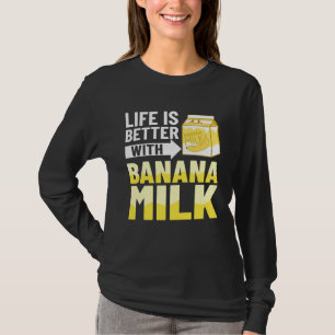 Banaan Melk Banaan Melk Chocolade Smaak T-shirt