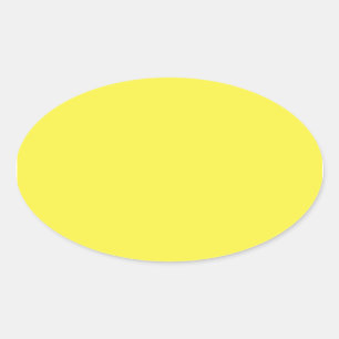 Banaan Ovale Sticker