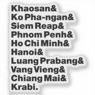 Banaan Pannenkoek Trail / Circuit Sticker