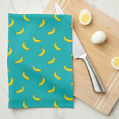 Banaan Patroon Keukenhanddoek (Quarter Fold)