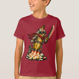 Banaan Rocket Ronin — Vintage Ruimteverkenner  T-shirt