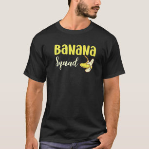 Banaan Squad Banaan Fruit Zomer Vakantie Vegan T-shirt