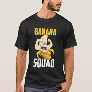 Banaan Squad Grappige Bananen Fruit Kostuum Team T-shirt