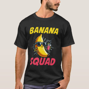 Banaan squad grappige zomerse sfeer t-shirt