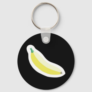 Banaan Sticker = psychologische validatie Sleutelhanger