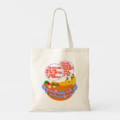 banaan van realisme en onverschilligheid tote bag (Achterkant)