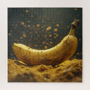 Banaan verheven van de grond legpuzzel