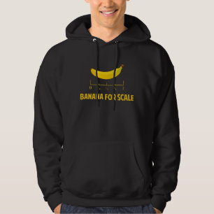 Banaan voor schaal hoodie